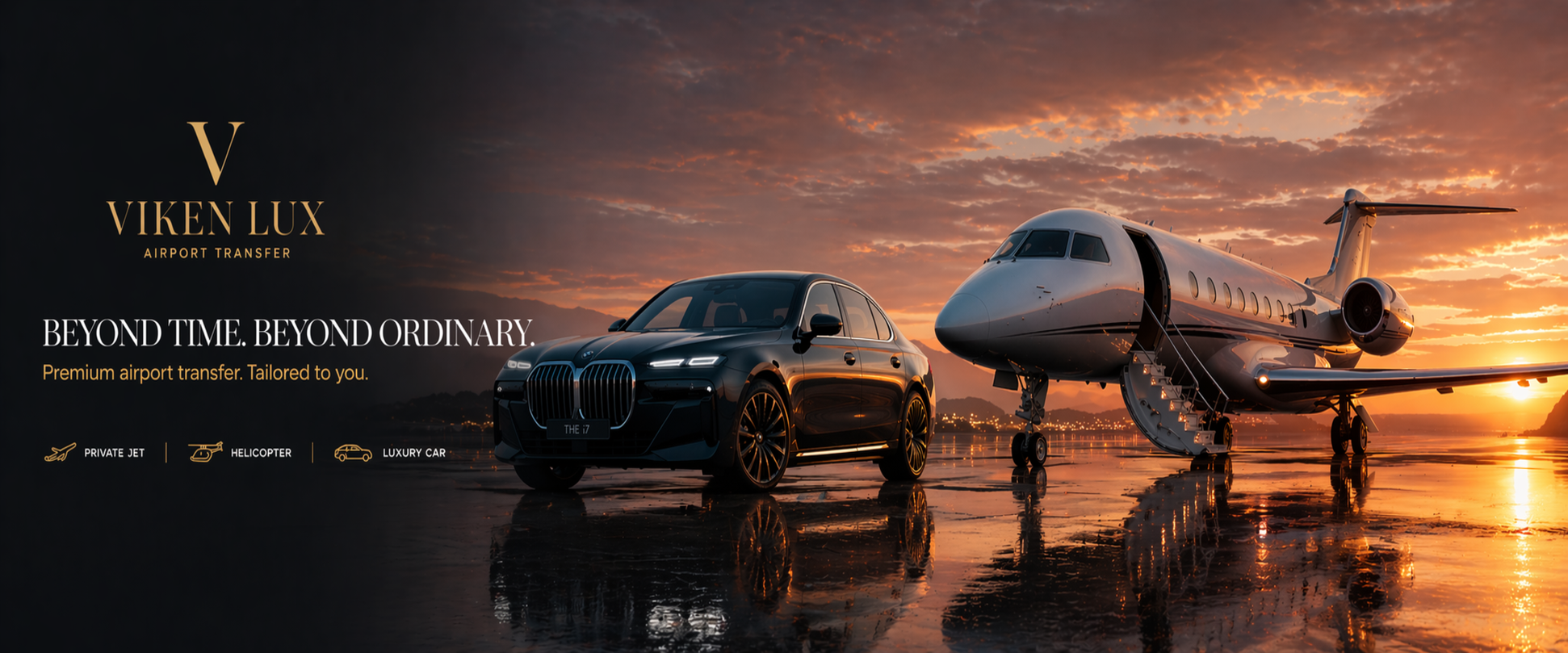 Luxury chauffeur service in Oslo & Viken.